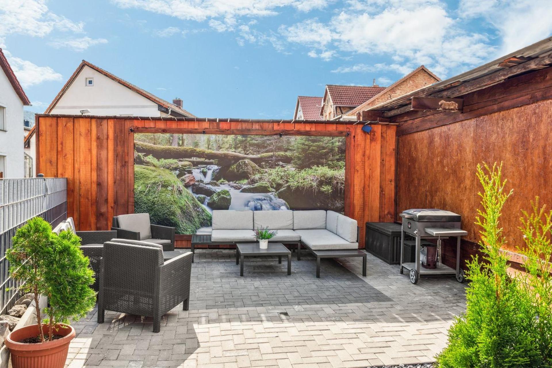 Apartment Harzlounge Center Thale - Grill & Garden Eksteriør billede